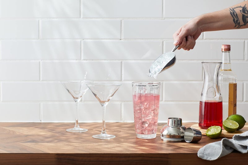 Houdini 24oz Glass Cocktail Shaker, Includes Six Recipes - Image 4